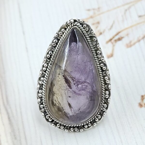 Ametrine Size US 6 925 Sterling Silver Ring (REXT101-19)