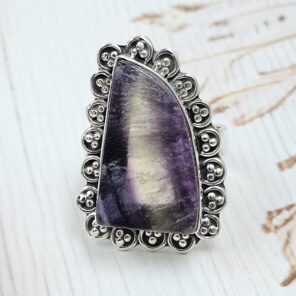 Ametrine Size US 8 925 Sterling Silver Ring (REXT101-33)