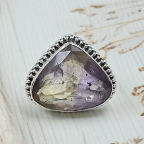 Ametrine Size US 10 925 Sterling Silver Ring (REXT101-48)