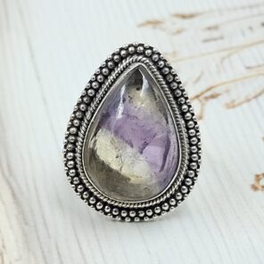 Ametrine Size US 7 925 Sterling Silver Ring (REXT101-29)