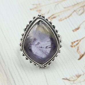 Ametrine Size US 8 925 Sterling Silver Ring (REXT101-31)