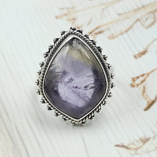 Ametrine Size US 8 925 Sterling Silver Ring (REXT101-31)