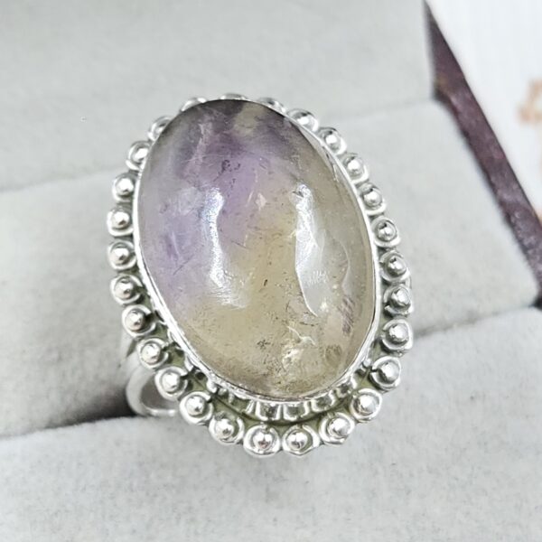 Ametrine Size US 9 925 Sterling Silver Ring (REXT101-37) - Image 2