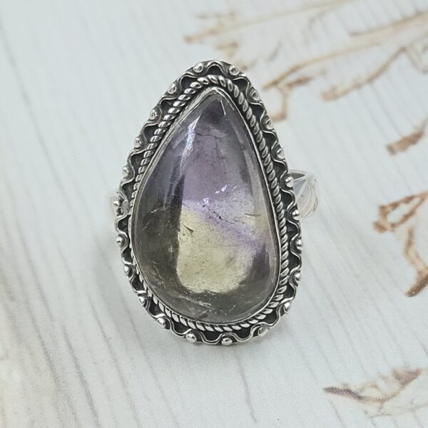 Ametrine Size US 8 925 Sterling Silver Ring (REXT101-25)