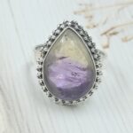Ametrine Size US 9 925 Sterling Silver Ring (REXT101-40)