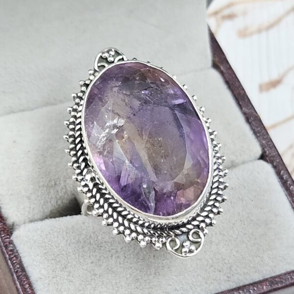 Ametrine Size US 10 925 Sterling Silver Ring (REXT101-52) - Image 2