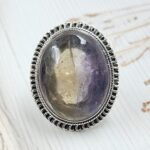 Ametrine Size US 8 925 Sterling Silver Ring (REXT101-27)