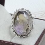 Ametrine Size US 10 925 Sterling Silver Ring (REXT101-50)