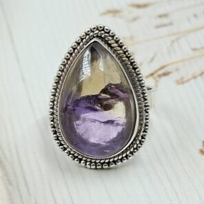 Ametrine Size US 10 925 Sterling Silver Ring (REXT101-57)