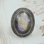 Ametrine Size US 10 925 Sterling Silver Ring (REXT101-47)