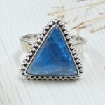 Apatite Size US 10 925 Sterling Silver Ring (RS15-357)