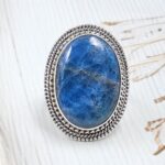 Apatite Size US 9 925 Sterling Silver Ring (RS15-345)