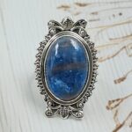 Apatite Size US 9 925 Sterling Silver Ring (RS15-341)