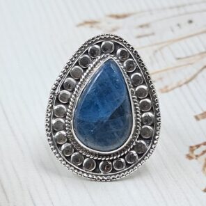 Apatite Size US 7 925 Sterling Silver Ring (RS15-301)