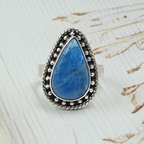 Apatite Size US 7 925 Sterling Silver Ring (RS15-300)