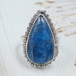 Apatite Size US 8 925 Sterling Silver Ring (RS15-308)