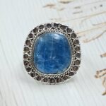 Apatite Size US 7 925 Sterling Silver Ring (RS15-303)