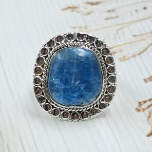 Apatite Size US 7 925 Sterling Silver Ring (RS15-303)