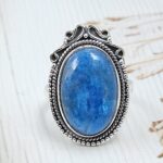 Apatite Size US 9 925 Sterling Silver Ring (RS15-343)