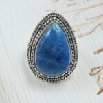 Apatite Size US 8 925 Sterling Silver Ring (RS15-328)