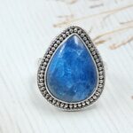 Apatite Size US 6 925 Sterling Silver Ring (RS15-278)