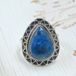 Apatite Size US 7 925 Sterling Silver Ring (RS15-285)
