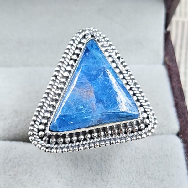 Apatite Size US 10 925 Sterling Silver Ring (RS15-359) - Image 2
