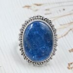 Apatite Size US 8 925 Sterling Silver Ring (RS15-316)