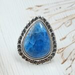 Apatite Size US 7 925 Sterling Silver Ring (RS15-298)