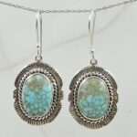 Mine 8 Turquoise 925 Sterling Silver Earring (REXT116-8)