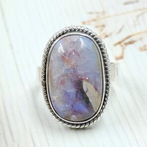 Australian Opal Size US 6 925 Sterling Silver Ring (RS9-303)