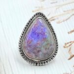 Australian Opal Size US 6 925 Sterling Silver Ring (RS9-304)