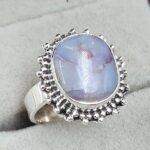 Australian Opal Size US 6 925 Sterling Silver Ring (RS9-308)