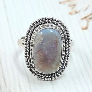 Australian Opal Size US 6 925 Sterling Silver Ring (RS9-310)