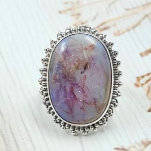 Australian Opal Size US 6 925 Sterling Silver Ring (RS9-316)
