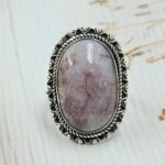 Australian Opal Size US 6 925 Sterling Silver Ring (RS9-321)