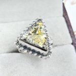 Titanium Druzy Size US 8 925 Sterling Silver Ring (RS10-314)