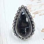 White Buffalo Turquoise Size US 7 925 Sterling Silver Ring (REXT45-250)