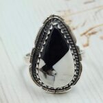 White Buffalo Turquoise Size US 7 925 Sterling Silver Ring (REXT45-275)