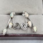 Aurora Opal 925 Sterling Silver Aurora Opal Earring (RS29-291)