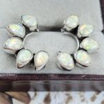 Aurora Opal 925 Sterling Silver Aurora Opal Earring (RS29-293)