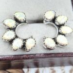 Aurora Opal 925 Sterling Silver Aurora Opal Earring (RS29-283)