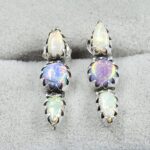 Aurora Opal 925 Sterling Silver Aurora Opal Earring (RS29-312)