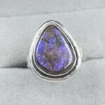 Ammolite Size US 7 925 Sterling Silver Pendant (RS27-67)