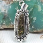 Ammolite 1.25" 925 Sterling Silver Pendant (RS27-156)