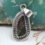 Ammolite 1.25" 925 Sterling Silver Pendant (RS27-151)