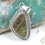 Ammolite 1" 925 Sterling Silver Pendant (RS27-131)