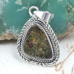 Ammolite 1" 925 Sterling Silver Pendant (RS27-126)