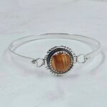 Spiny Oyster Shell 1.25" 925 Sterling Silver Bracelets (RS1-40)
