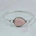 Pink Queen Conch 1.5" 925 Sterling Silver Bracelets (RS1-54)